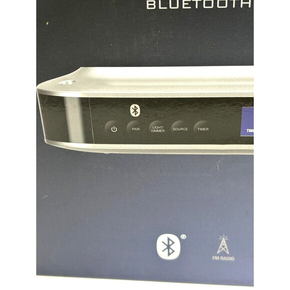 iLive Wireless LED Kitchen Light Wireless Stereo Speaker Digital Alarm Clock Kit - Picture 8 of 15